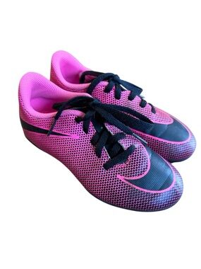 Nike | Hot Pink and Black Soccer Cleats